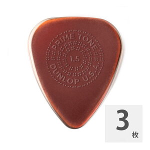 JIM DUNLOP Primetone Sculpted Plectra Standard with Grip 510P 1.5mm M^[sbN×3