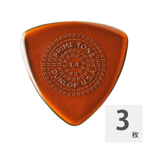 JIM DUNLOP Primetone Sculpted Plectra Triangle with Grip 512P 1.4mm �s�b�N×3������