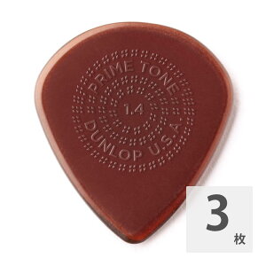 �W���_�����b�v �s�b�N 3������ Primetone Sculpted Plectra Jazz III with Grip 518P 1.4mm JIM DUNLOP �W���_��