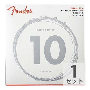 tF_[ Fender Super 250's Nickel-Plated Steel 250R 10-46 GLM^[
