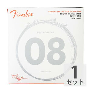 tF_[ Fender Yngwie Malmsteen Signature Electric Guitar Strings ballet 8-46 GLM^[