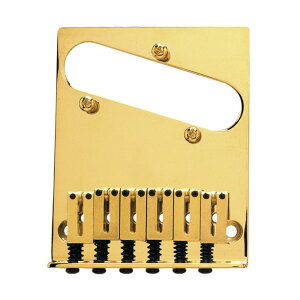 tF_[ Fender 6-Saddle American Series Telecaster Bridge Assemblies Gold M^[pubW