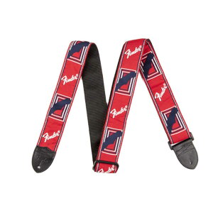 tF_[ Fender 2" Monogrammed Strap Red/White/Blue M^[Xgbv