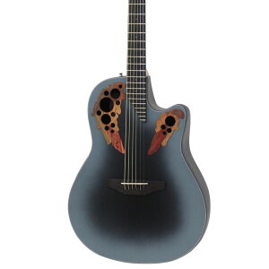 Ix[VM^[ OVATION CE44-RBB-G Celebrity Elite Exotic Mid Depth Reverse Blue Burst GAR