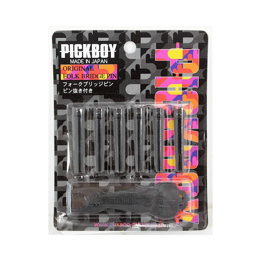 PICKBOY BP-50 BL ブラック ブリッジピン