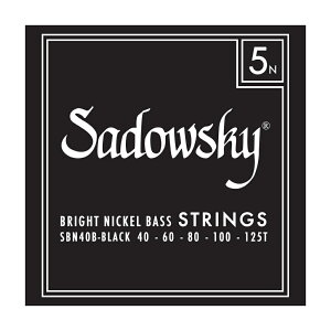 SADOWSKY SBN40B Black ubNx 5x[X