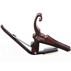 Kyser KG6RWA QUICK-CHANGE CAPO ROSEWOOD アコギ用カポタスト