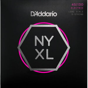 ダダリオ D'Addario NYXL45130 Long Scale Regular Light 5-String 5弦エレキベース弦
