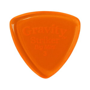 GRAVITY GUITAR PICKS Striker -Big Mini- GSRB3P 3.0mm Orange M^[sbN