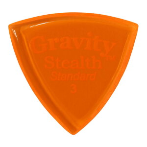 GRAVITY GUITAR PICKS Stealth -Standard- GSSS3P 3.0mm Orange M^[sbN