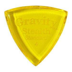 GRAVITY GUITAR PICKS Stealth -Standard- GSSS4P 4.0mm Yellow M^[sbN
