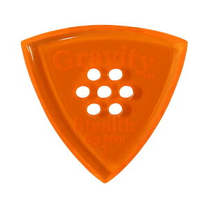 GRAVITY GUITAR PICKS Stealth -Big Mini Multi-Hole- GSSB3PM 3.0mm Orange M^[sbN