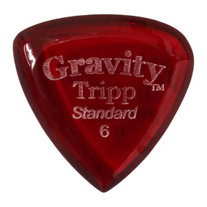 GRAVITY GUITAR PICKS Tripp -Standard- GTRS6P 6.0mm Red �M�^�[�s�b�N