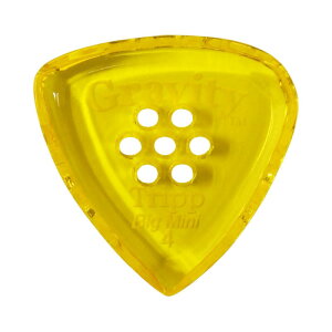GRAVITY GUITAR PICKS Tripp -Big Mini Multi-Hole- GTRB4PM 4.0mm Yellow �M�^�[�s�b�N