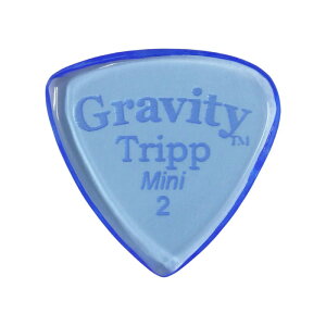 GRAVITY GUITAR PICKS Tripp -Mini- GTRM2P 2.0mm Blue sbN