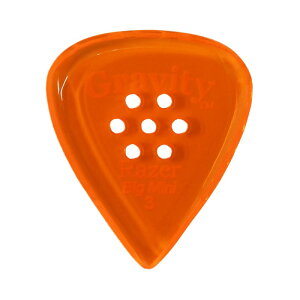 GRAVITY GUITAR PICKS Razer -Big Mini Multi-Hole- GRAB3PM 3.0mm Orange �s�b�N
