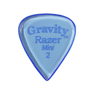 GRAVITY GUITAR PICKS Razer -Mini- GRAM2P 2.0mm Blue �M�^�[�s�b�N