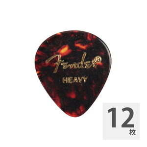 tF_[ M^[sbN 12 Zbg wr[ 551 SHAPE CLASSIC CELLULOID PICKS HEAVY 12PACK Fender