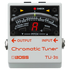 BOSS TU-3S Chromatic Tuner �R���p�N�g�`���[�i�[