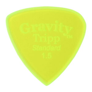 GRAVITY GUITAR PICKS Tripp -Standard Master Finish- GTRS15M 1.5mm Fluorescent Green M^[sbN