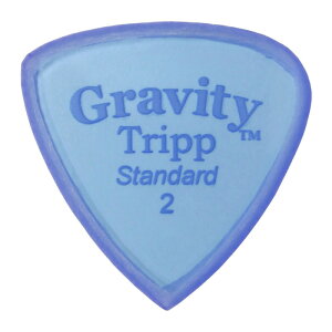 GRAVITY GUITAR PICKS Tripp -Standard Master Finish- GTRS2M 2.0mm Blue M^[sbN