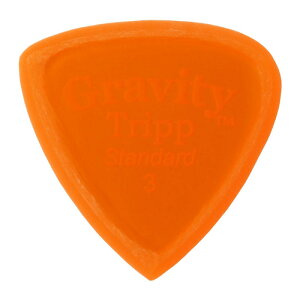 GRAVITY GUITAR PICKS Tripp -Standard Master Finish- GTRS3M 3.0mm Orange �M�^�[�s�b�N