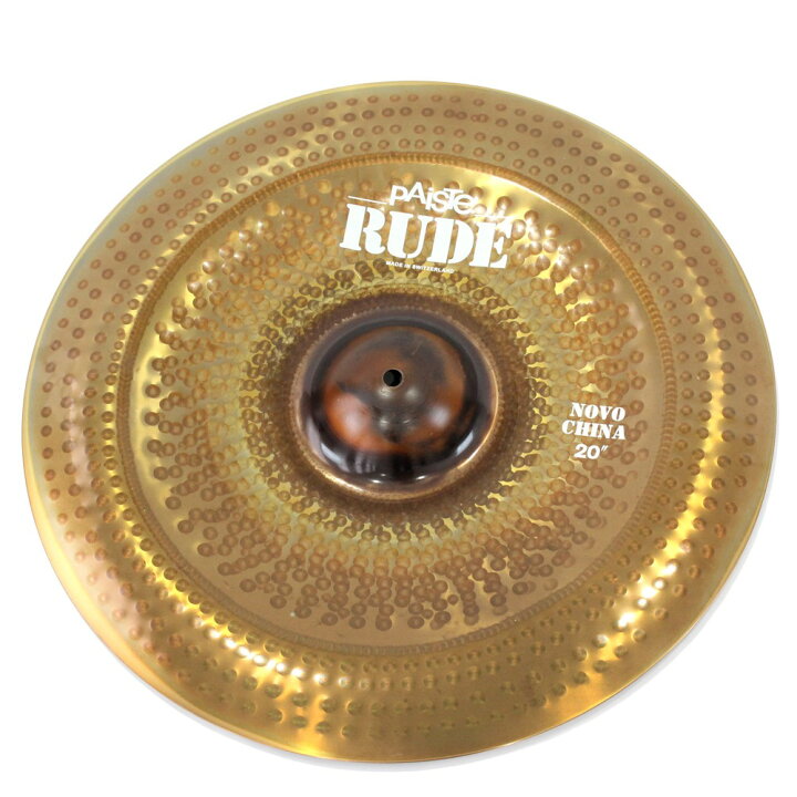 楽天市場 Paiste Rude Novo China チャイナシンバル Chuya Online