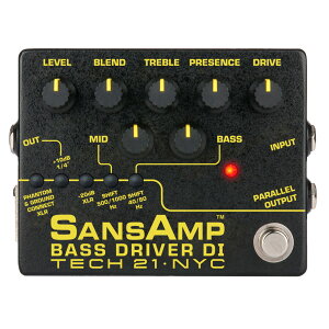 TECH21 SansAmp BASS DRIVER DI V2 x[XpDI vAv