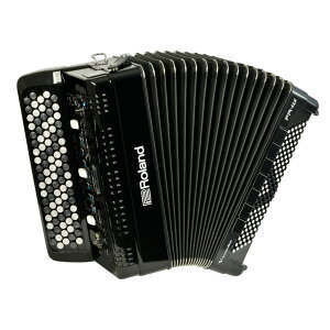 ���[�����h Roland FR-4XB BK V-Accordion �u���b�N �f�W�^���A�R�[�f�B�I�� �{�^�����Ճ^�C�v