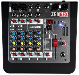 ALLEN&HEATH ZED-6FX アナログミキサー（ZED6FX/X）