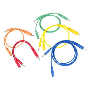 Hosa CMM-500Y-MIX 15cm×1�{ 30cm×1�{ 45cm×1�{ 60cm×1�{ 90cm×1�{ �p�b�`�P�[�u�� 5�{�p�b�N