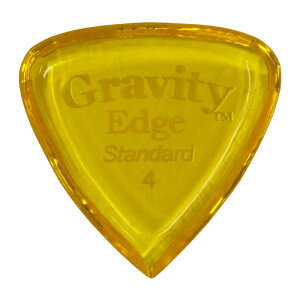 GRAVITY GUITAR PICKS Edge -Standard- GEES4P 4.0mm Yellow �M�^�[�s�b�N