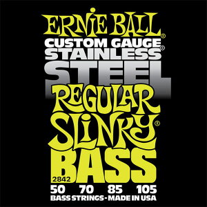 �A�[�j�[�{�[�� ERNIE BALL 2842/Stainless Regular Slinky Bass �x�[�X��