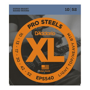 D'Addario EPS540 Light Top/Heavy Bottom 010-052 GLM^[