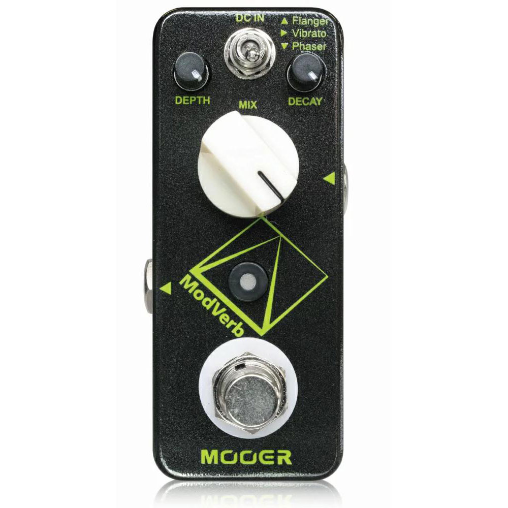 ムーアー モッドヴァーブ 3つのモジュレーションとリバーブ Mooer モジュレーション ModVerb 大人気 人気ブレゼント! ギターエフェクター