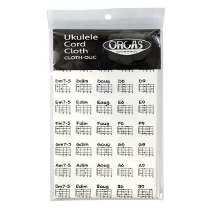 ORCAS CLOTH-OUC UKULELE CORD CLOTH WHT ENR[hNX
