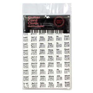 ONE'S WAY GUITAR CODE CLOTH CLOTH-OWGC WHI M^[R[h NX