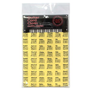 ONE'S WAY GUITAR CODE CLOTH CLOTH-OWGC YEL M^[R[h NX