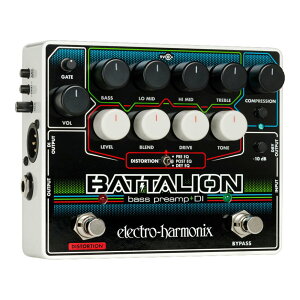 ELECTRO-HARMONIX BATTALION BASS PRE AMP DI �x�[�X�G�t�F�N�^�[