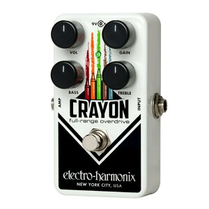 ELECTRO-HARMONIX Crayon BK Full-Range Overdrive I[o[hCu GtFN^[