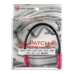 Vital Audio VA-Patch-F-0.4m CRANK 40�Z���` �p�b�`�P�[�u��