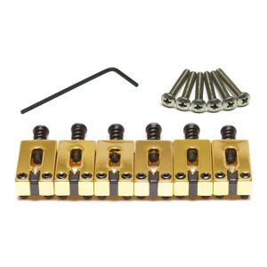 "GRAPH TECH PG-8000-FG String Saver Classics Strat & Tele Style 2 3/16"" Gold �M�^�[�p �u���b�W�T�h��"