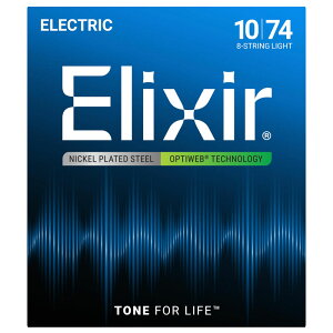 GNT[ ELIXIR 19062 Optiweb 8-String Light 10-74 8 GLM^[