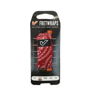 Gruv Gear FW1-BNR-SM FretWraps Red Bandana 1-Pack X[ 6GLM^[/4x[Xp