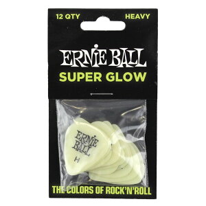 A[j[{[ ERNIE BALL PICK #9226 Glow/DRK HEAVEY M^[sbN 12