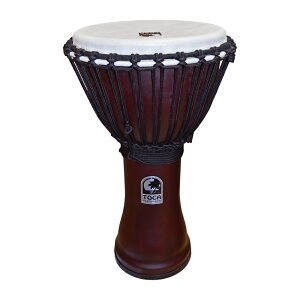 TOCA TF2DJ-10R Freestyle II Djembe 10 Red Synthetic Head �W�����x