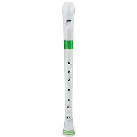NUVO FGREGNJP Recorder White/Green ソプラノリコーダー ジャーマン式