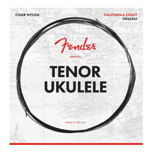 tF_[ Fender California Coast 90T Tenor Ukulele Strings ei[p EN