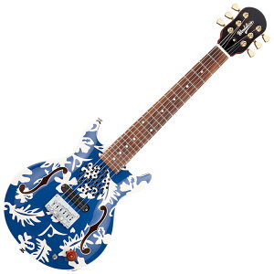 Woodstics Guitars WS-MINI BLUE �� WHITE ALOHA ���R���v���f���[�X���ďC �X�s�[�J�[�����~�j�G���L�M�^�[