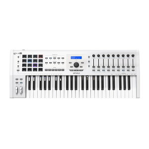 ARTURIA KeyLab 49 MKII White Analog Lab/Ableton Live/Piano V ���� �n�C�u���b�h�V���Z�T�C�U�[ MIDI�L�[�{�[�h 49����